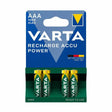 Set 4 Batterie AAA Ricaricabili VARTA 1000mAh