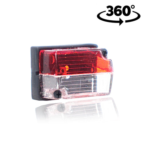 Side Marker Cube Red-White Smooth