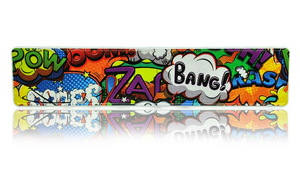 Custom Embossed Nameplate