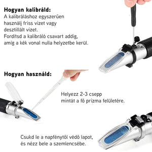 LED Alcohol Refractometer