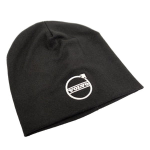 Knitted Trucker Winter Beanie with Embroidered Logo