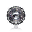 Round Driving Lamp with White Position Light, 223mm
